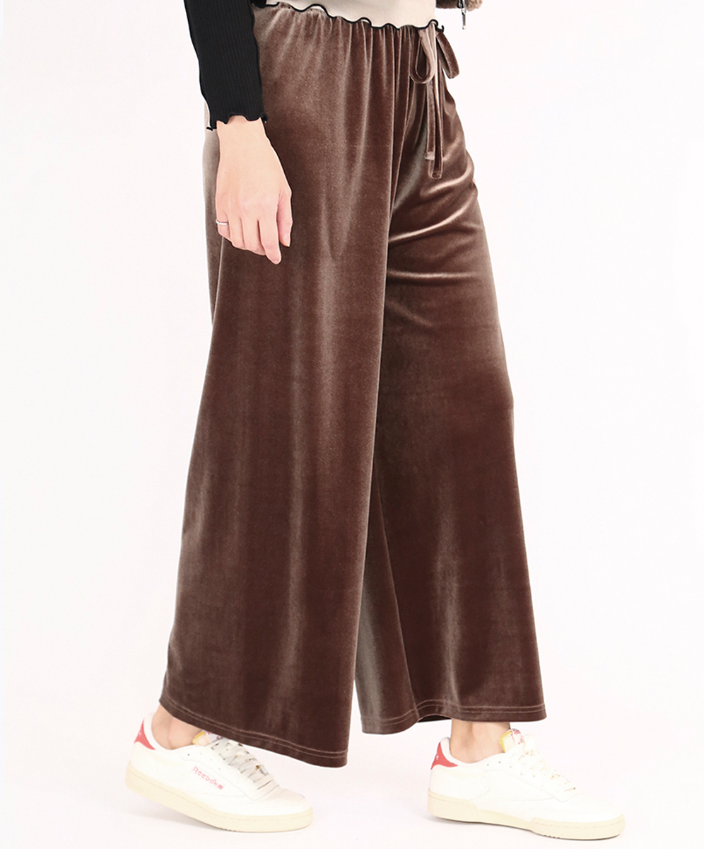 C`EST MOIJEU  簡約舒適柔軟絨褲