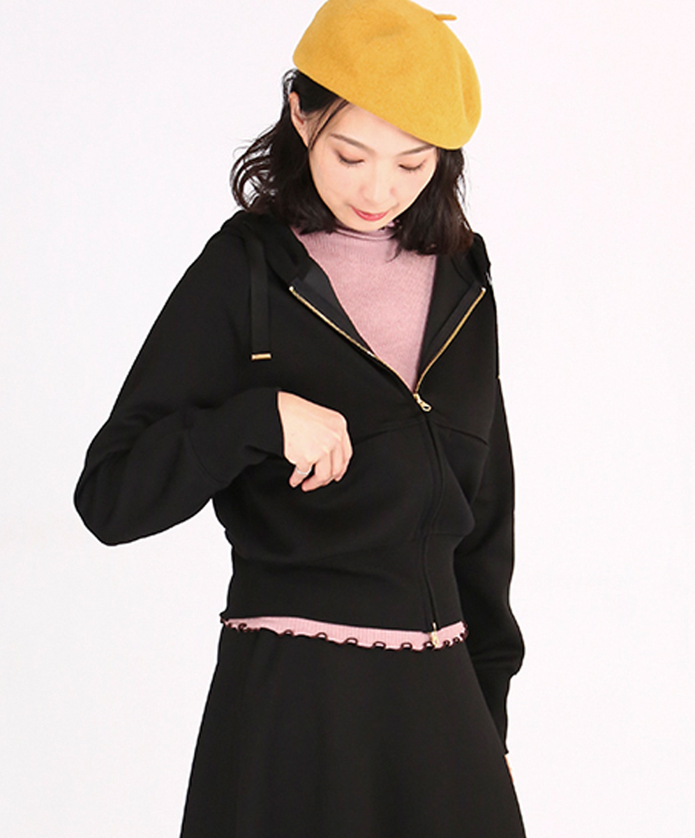 ARIES  簡約俐落舒適連帽外套