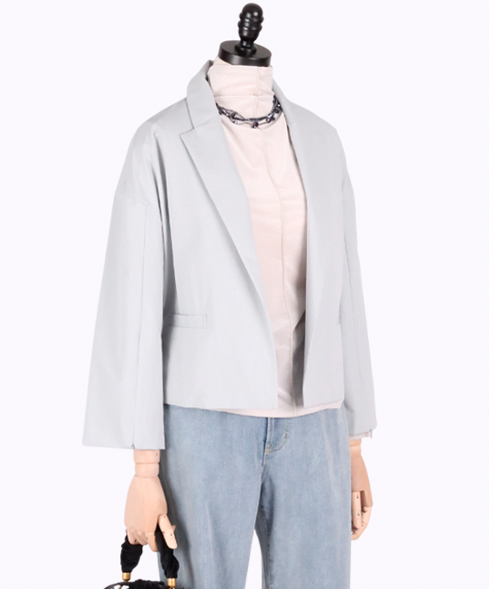 C`EST MOIJEU  知性簡約短版西裝外套