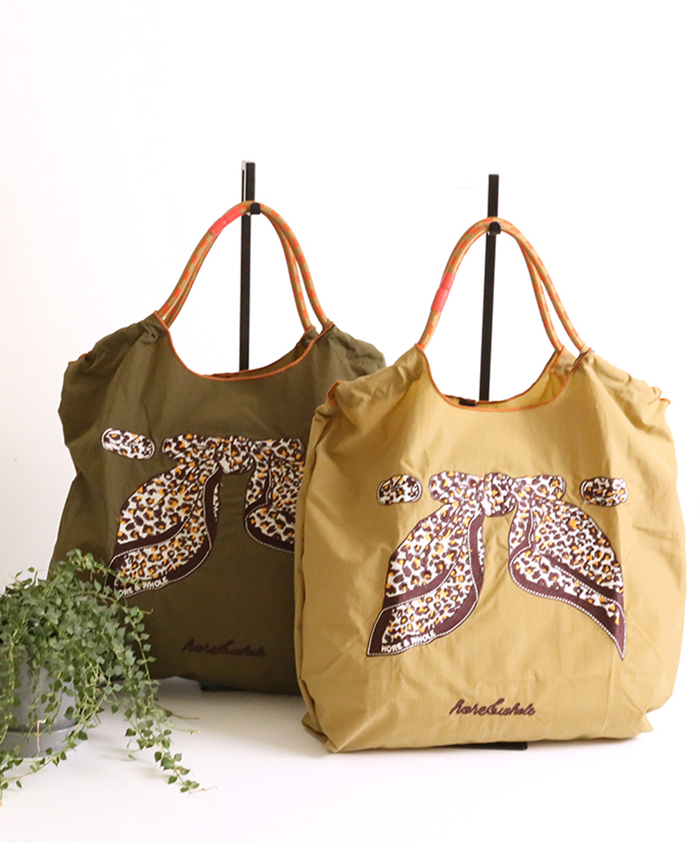 YINHWA 時尚百搭刺繡圖案環保購物袋