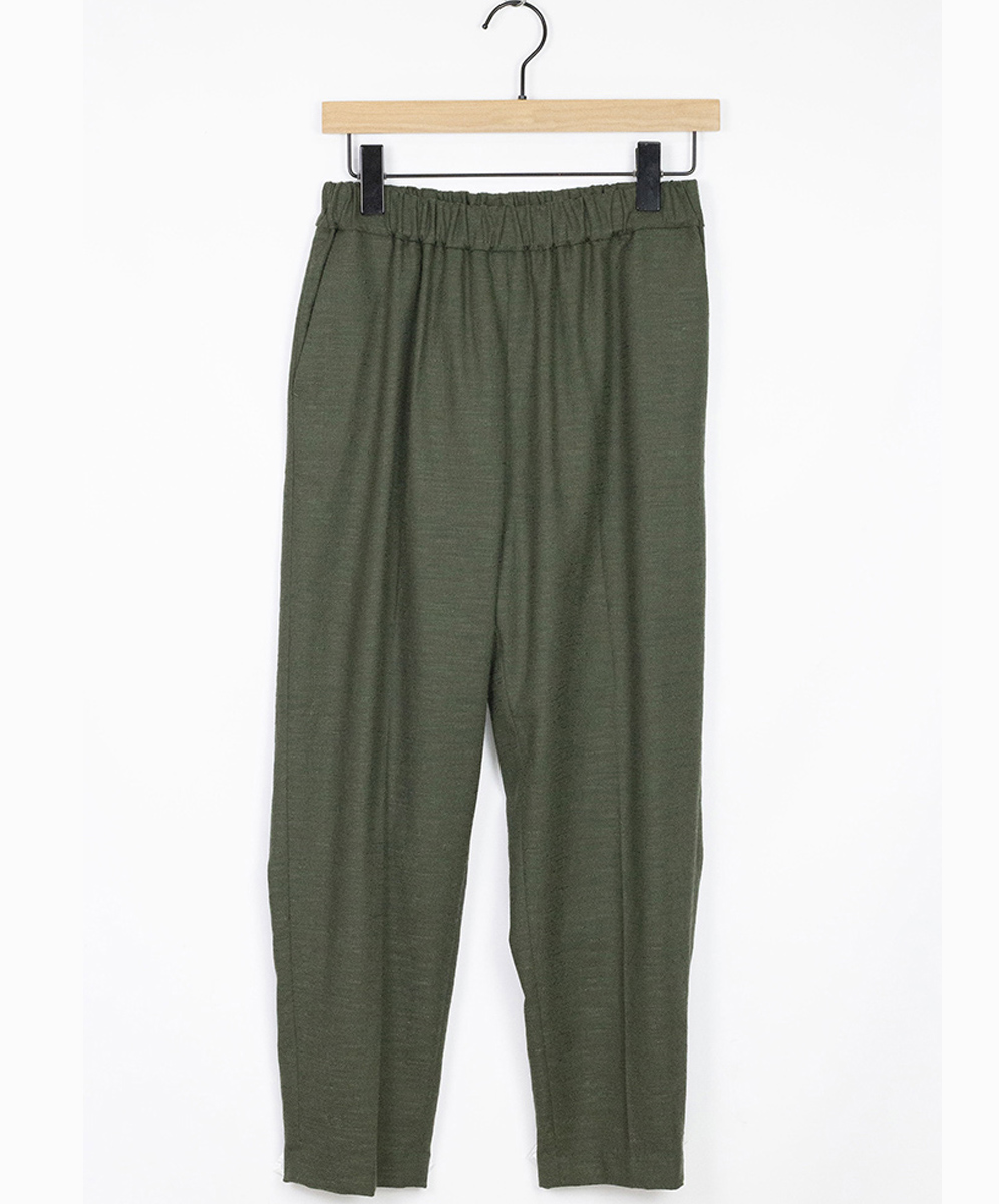 mizuiroind  簡約舒適毛呢紋休閒褲