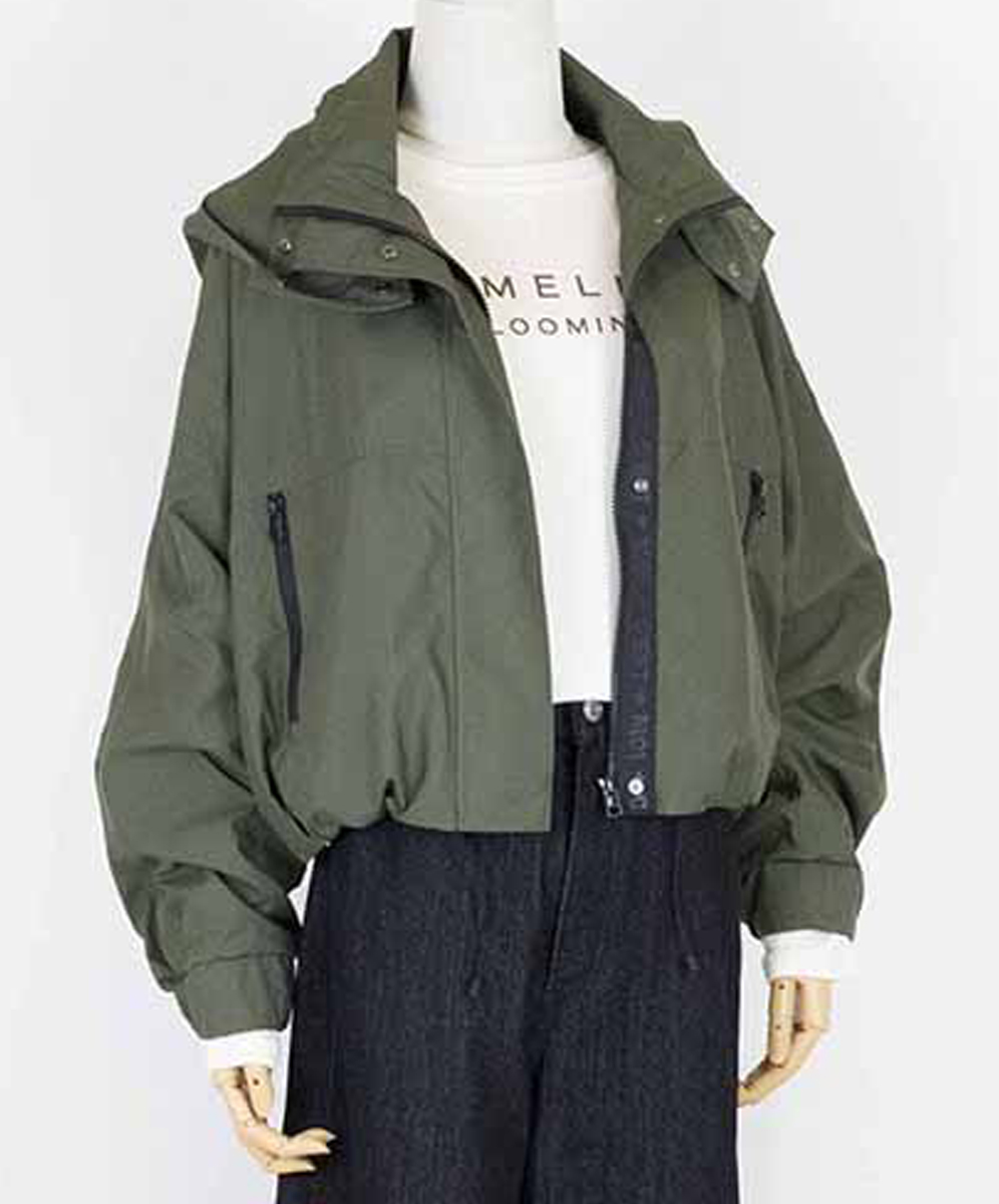 C`EST MOIJEU  率性機能連帽防潑水外套