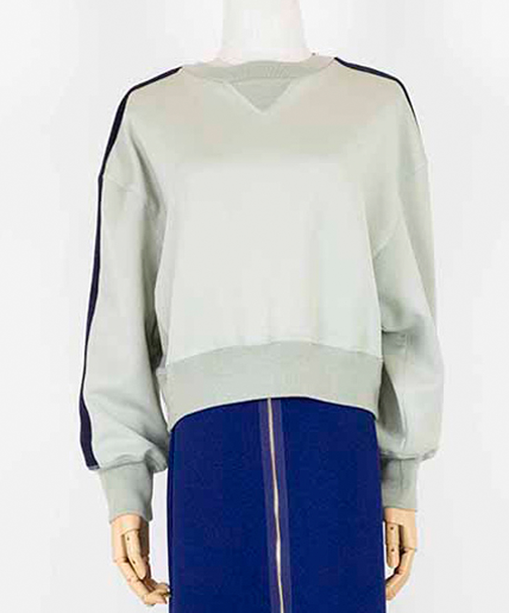 C`EST MOIJEU  時尚運動風跳色壓條上衣